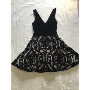 Xscape Black Cocktail Dress